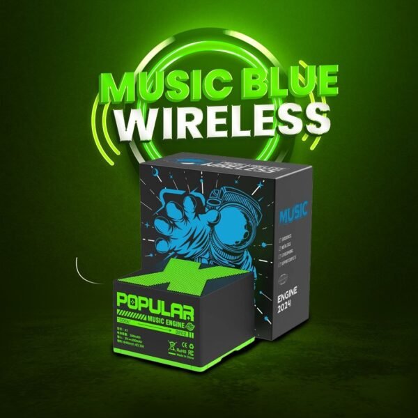 Music blue wireless mini speaker